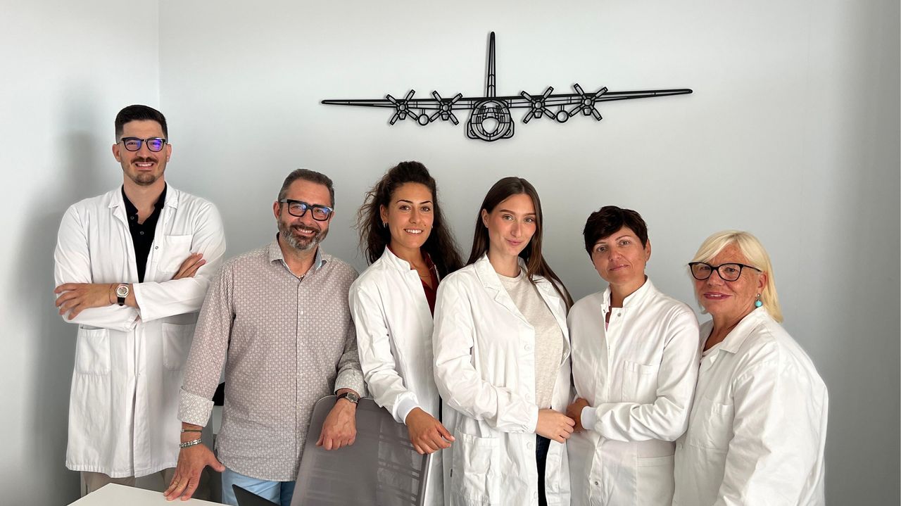 Lo staff sanitario di Opera Lab